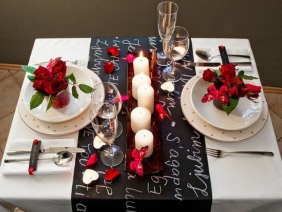 Quelle décoration de table de Saint-Valentin choisir ? 4 Pieds déco